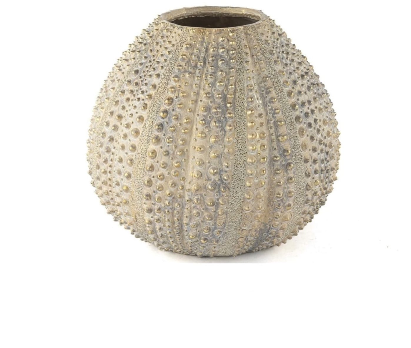 Sarı Mercan Resin Vazo