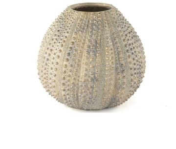 Sarı Mercan Resin Vazo