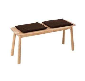 Seven Minderli Ahşap Bench