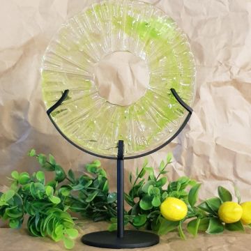 Yeşil Cam Disk Küçük