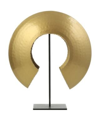 Dekoratif Miğfer Obje Altın Küçük Boy