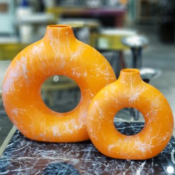 2'Li Avanos Vazo Turuncu