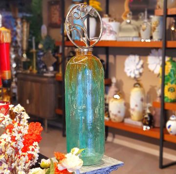 Ocean Kapaklı Vazo 76cm