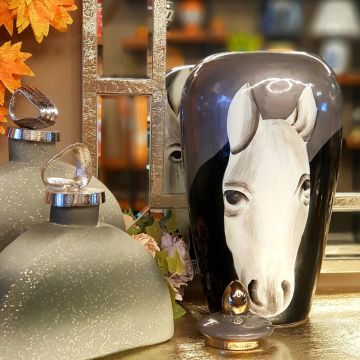 Atlı Büyük Küp 38cm