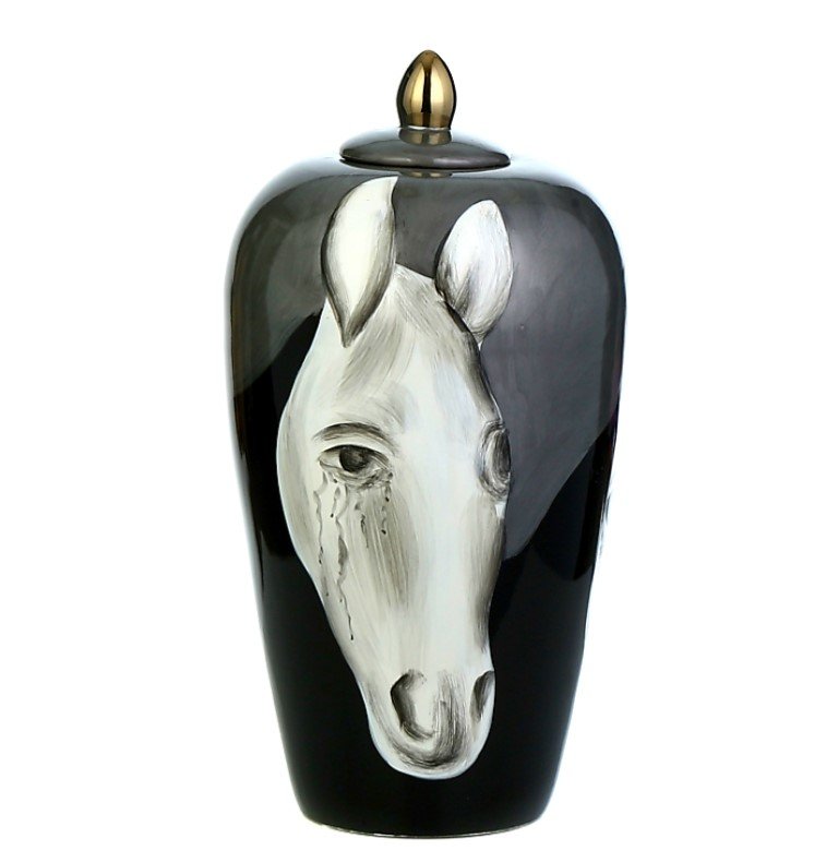 Atlı Büyük Küp 38cm