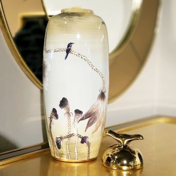 Kuşlu Büyük Küp 48cm