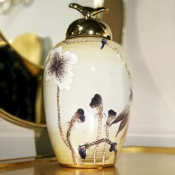 Kuşlu Küçük Küp 38cm