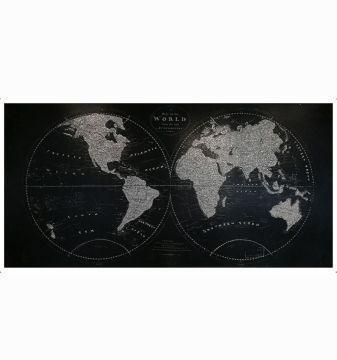 60cmX120cm Gümüş Çerçeveli Tablo