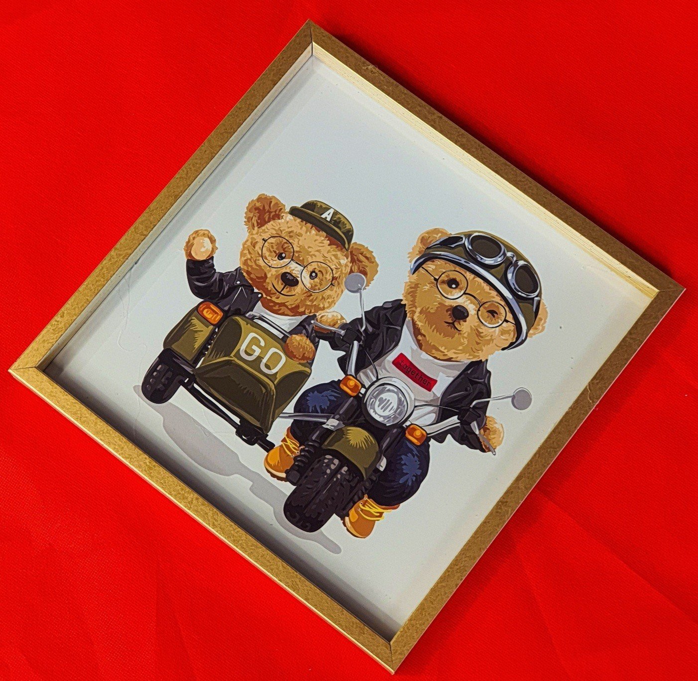 Bear Asorti Tepsi 30cmx30cm Model-3