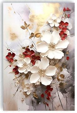 60cmX90cm Altın Çerçeveli Tablo