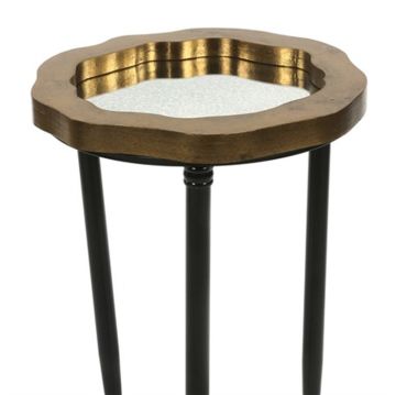 Aynalı Yan Sehpa Küçük Boy