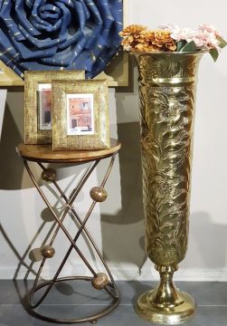 Gold Dekoratif Vazo 92cm