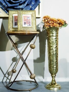 Gold Dekoratif Vazo 63cm