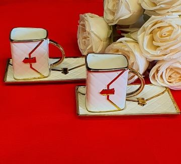 Smarty Çanta Model 2li Kahve Fincan Takımı