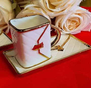 Smarty Çanta Model 2li Kahve Fincan Takımı