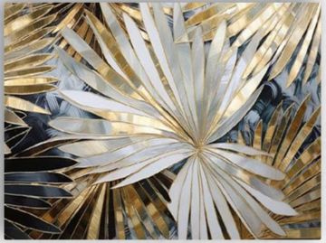 75cmX100cm Altın Çerçeveli Tablo