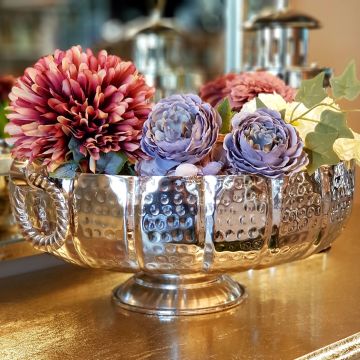 Mariele Dekoratif Silver Tabak