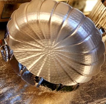 Mariele Dekoratif Silver Tabak