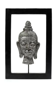 Ahşap Çerçeveli Buddha Dekor Tablo