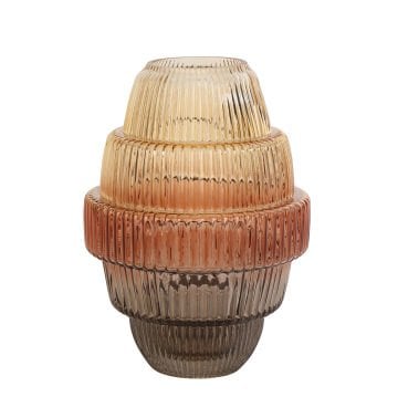 Topaç Model Cam Vazo Küçük Boy