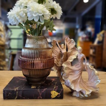 Topaç Model Cam Vazo Küçük Boy