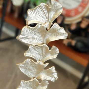 Gold Yapraklı Obje 99cm