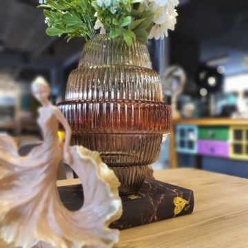 Topaç Model Cam Vazo Büyük Boy