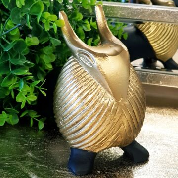 Soft Black Dekoratif Boğa Obje 18cm