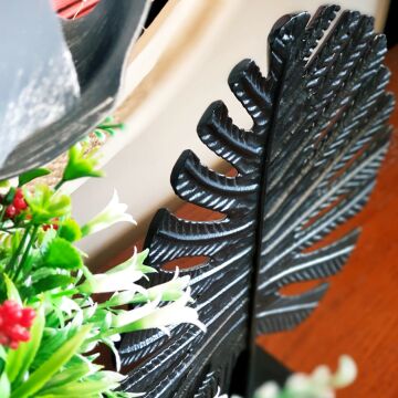 Black Ağaç Dekoratif Obje 35cm