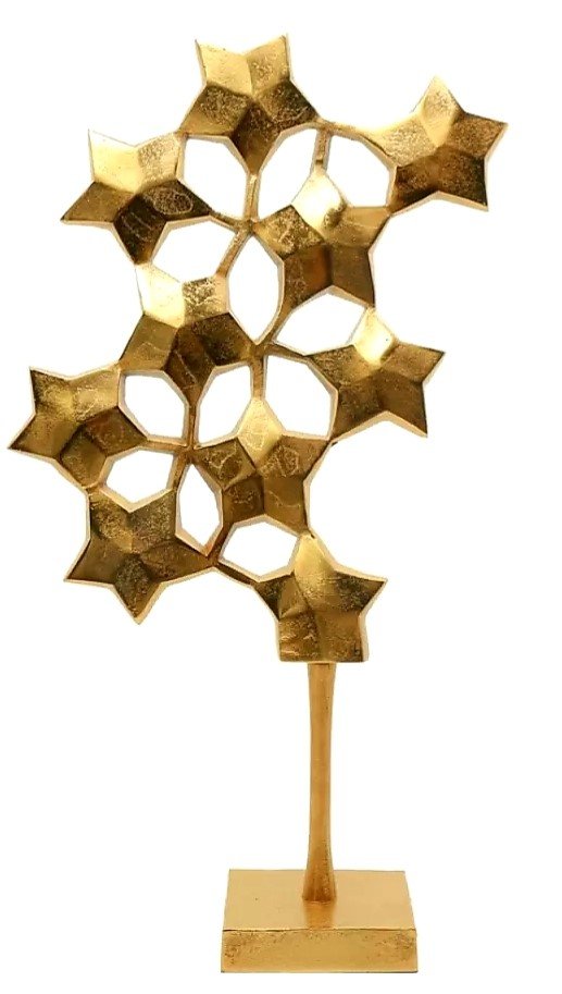 Gold Stars Dekoratif Obje