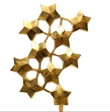 Gold Stars Dekoratif Obje