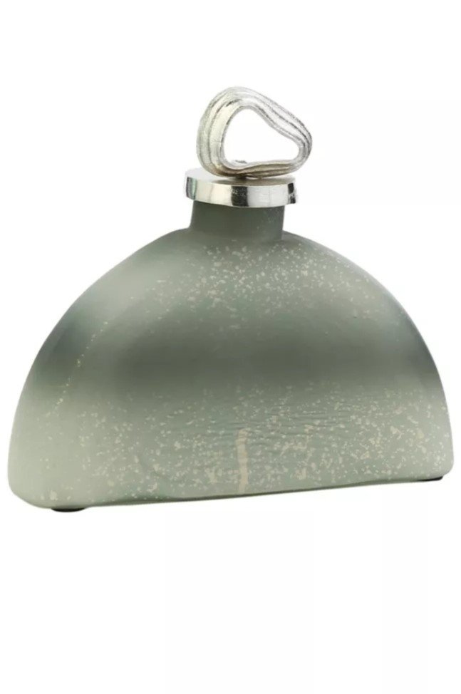 Jüpiter Kulplu Yarım Cam Vazo