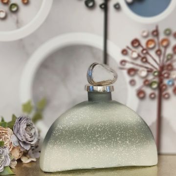 Jüpiter Kulplu Yarım Cam Vazo