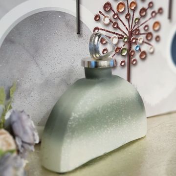 Jüpiter Kulplu Yarım Cam Vazo