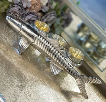 Balık Dilek Mumluk Silver