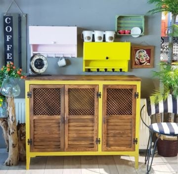 Çok Amaçlı Ahşap Masif Konsol