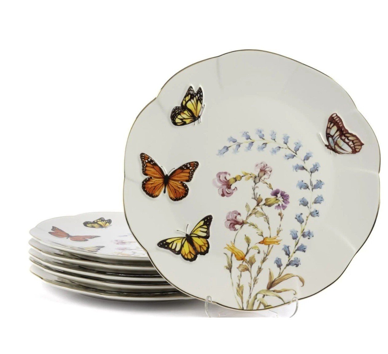Mariposa 6lı Servis Tabağı 27cm