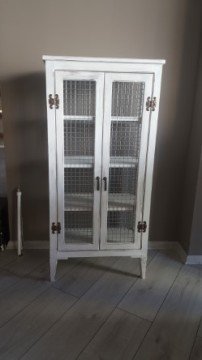 Çift Kapaklı Tel Dolap 120cm