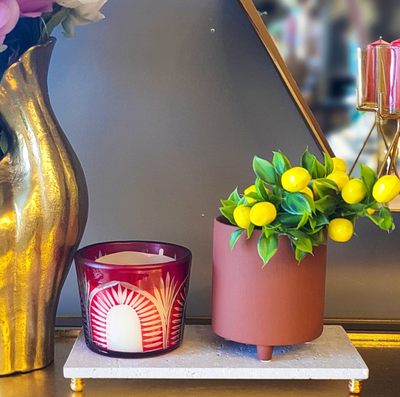 Seramik Vazo 14cm Model-3