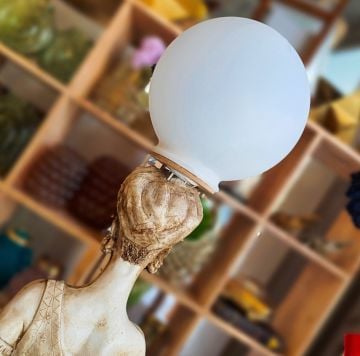 Kadın Heykel Model Lambader