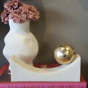 Mermer Taban Polyester Top Dekor