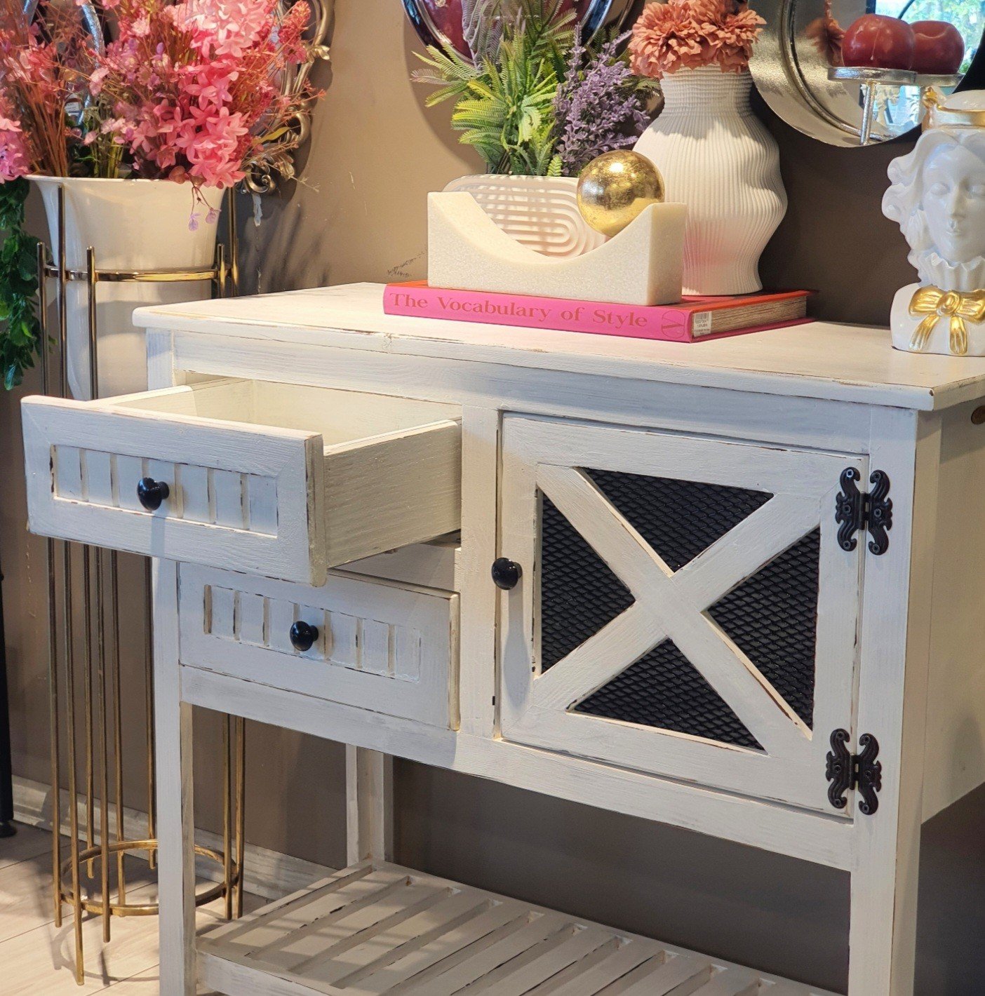 Belissa Mini Dresuar&Kahve Köşesi Dolabı