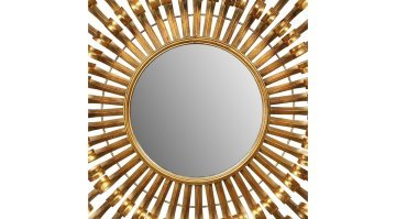 BRONZ Güneş Duvar Aynası