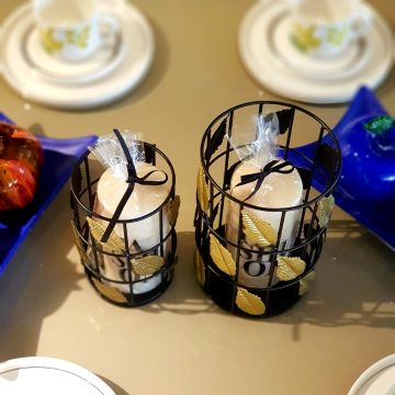 Metal 2 Li Tealight Holder