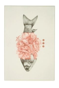 Modern Balık Tablo 40*60cm