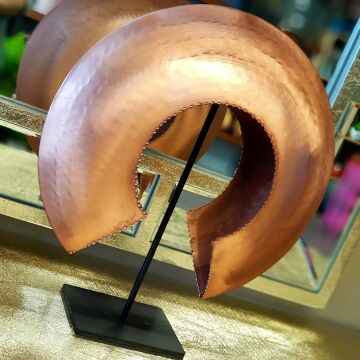 Dekoratif Miğfer Obje Bronz Büyük Boy