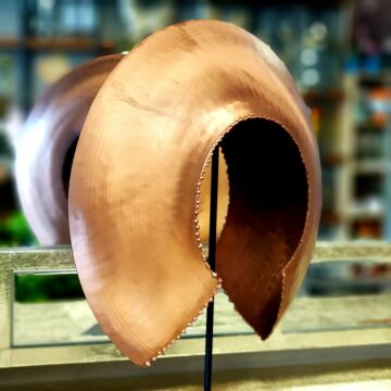 Dekoratif Miğfer Obje Bronz Büyük Boy