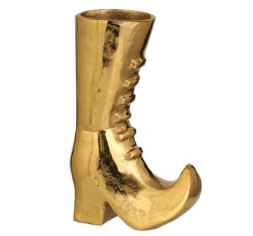 Altın Renk Metal Çizme Dekor