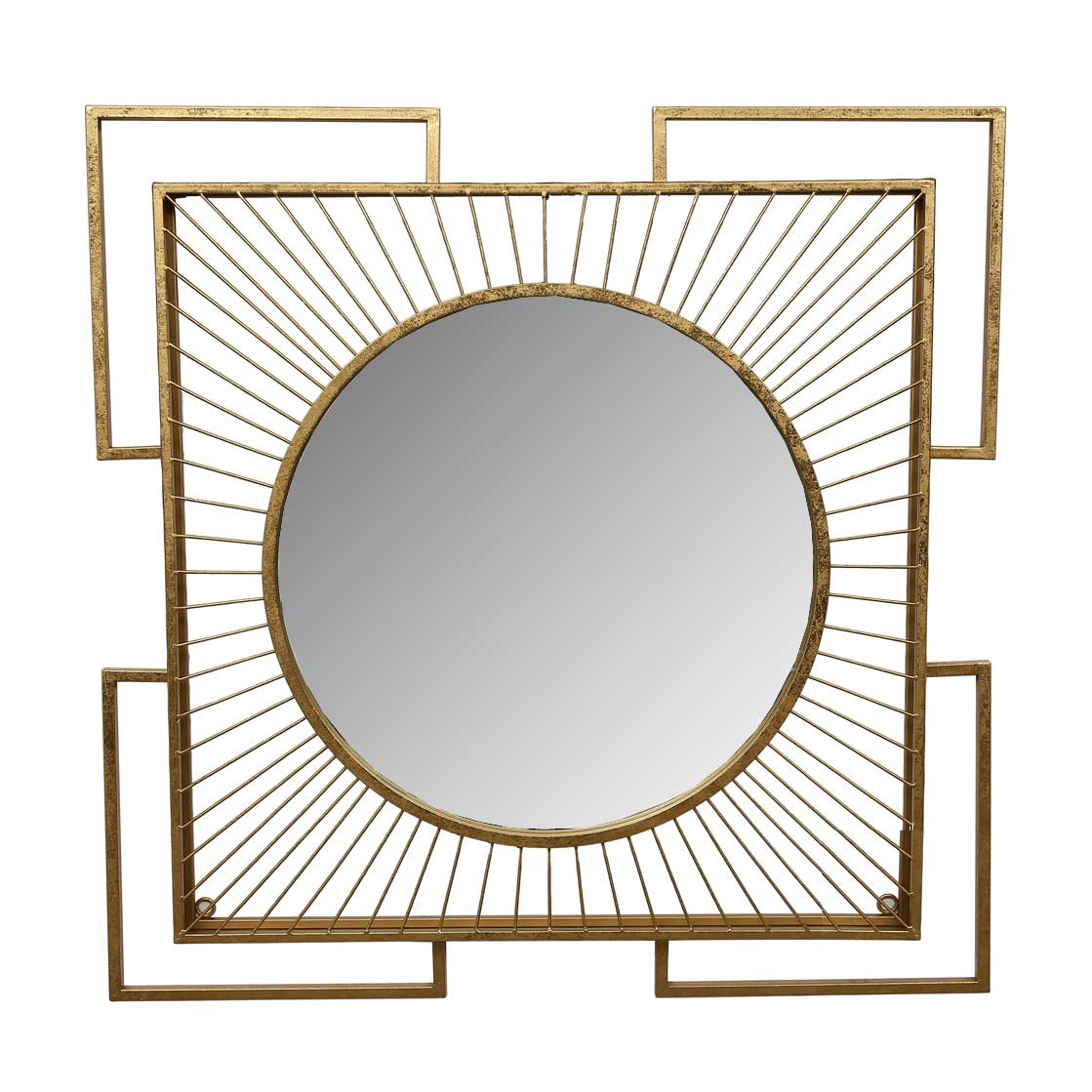 Hira Gold Duvar Aynası