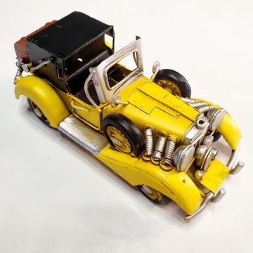 Klasik Araba Sarı Mini Boy